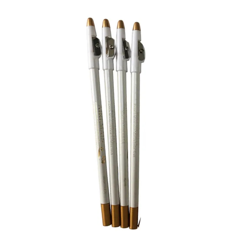 Pencil For Men's Beard Edge Hairline Razor Trace Barber Shape Accessories With Sharpener Hair Line Pen Makeup Eyebrow Pencil