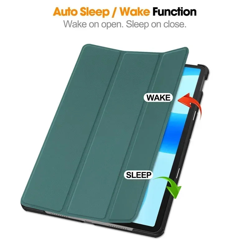 For Huawei MatePad SE 11 Air 11.5 11.5 Case Tri-Folding Stand Magnetic Smart Shell for Huawei MatePad 11.5 2023 Tablet Cover