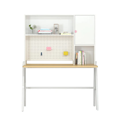 Factory Supply High Quality Computer Reading Writing Desk Office Table Computer Desk With Mini Bookshelf
