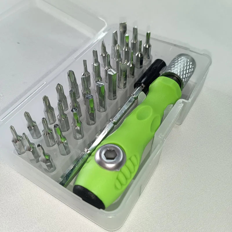 32 in 1 Screwdriver Set - Versatile Cool Gadgets for DIY Enthusiasts | Perfect Stocking Stuffers & Christmas Gifts for Dad