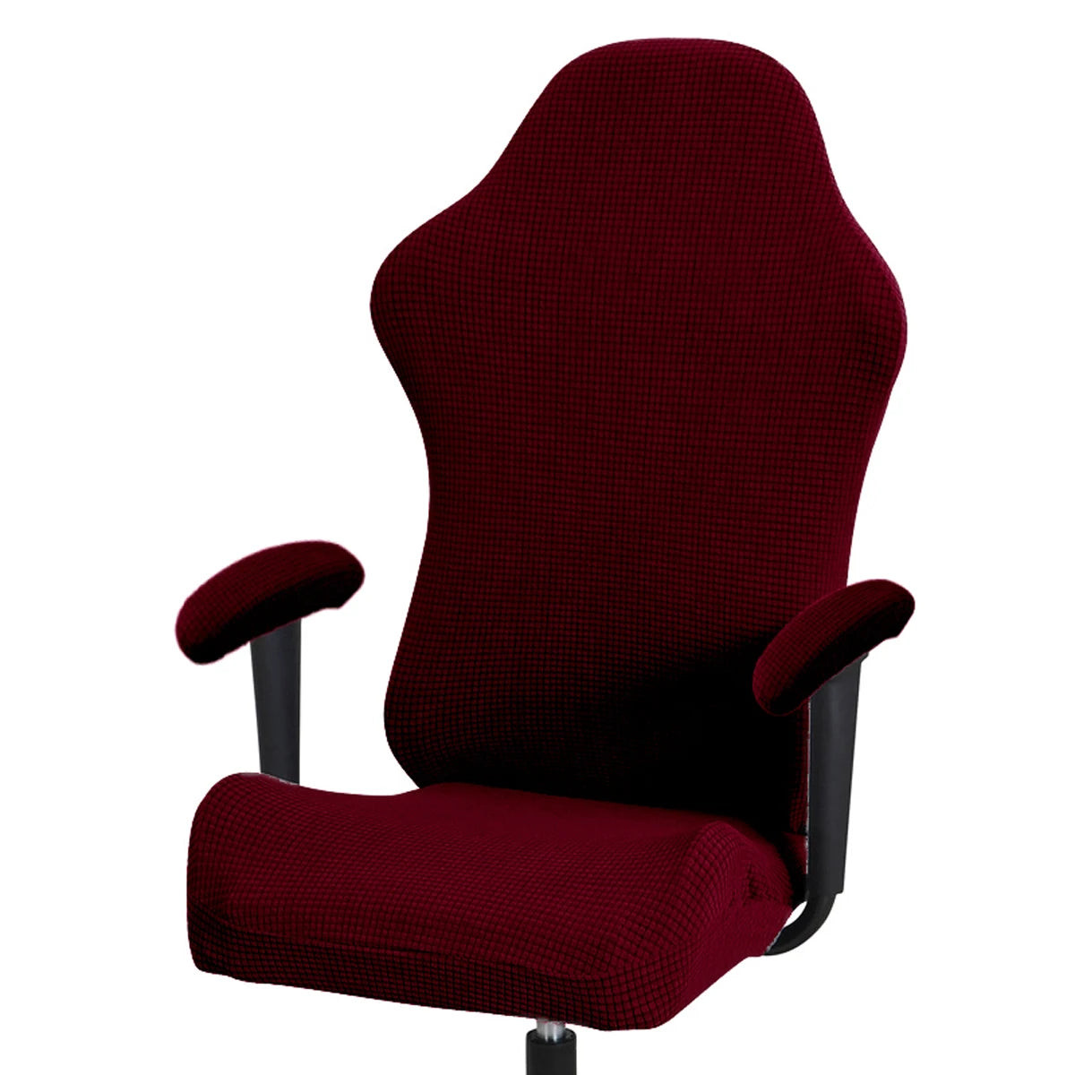 Thick Jacquard Office Computer Game Chair Slipcovers Stretchy  Reclining Racing Gaming Chair Cover Protector With Armrest Cover