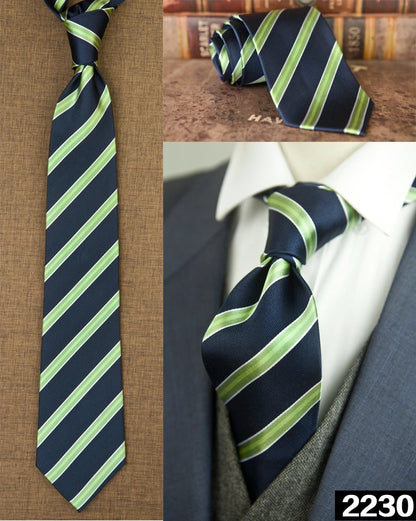 Ties Unusual Pattern Checked Abstract Polka Dots Stripes 100% Silk Jacquard Woven Fashion Brand New Casual Formal Party