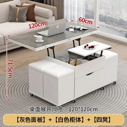 Design Black Dining Table Multifunction Storage Legs Luxury Dining Table Living Room Vase Mesa Plegable Portatil Furnitures
