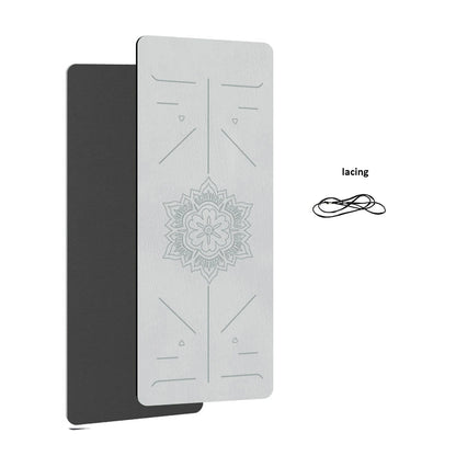Anti-slip yoga MATS, Pilates fitness MATS, eco-friendly, women's yoga MATS, and exercise MATS suitable for home workouts