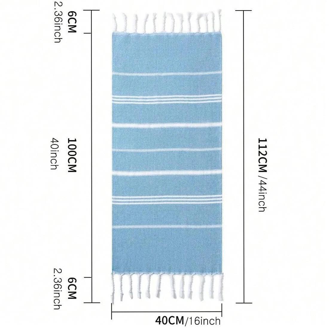 Premium Turkish Cotton Towels Soft and Luxurious Bath Hand and Face Towel Set Striped Towel Rectangular Tablecloth Bathroom set
