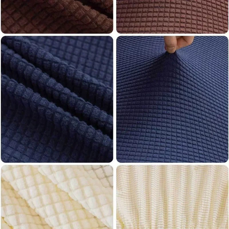 Fashion Simple Home Gaming Chair Cover Universal Computer Game Competitive Seat Backrest Armrest Elastic Swivel Chair Cover