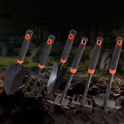 〔R〕Garden Tools Cultivator Weeding Tool With Ergonomic Handle For Lawn Garden Farm Transplanting For Gardening Bonsai Tools