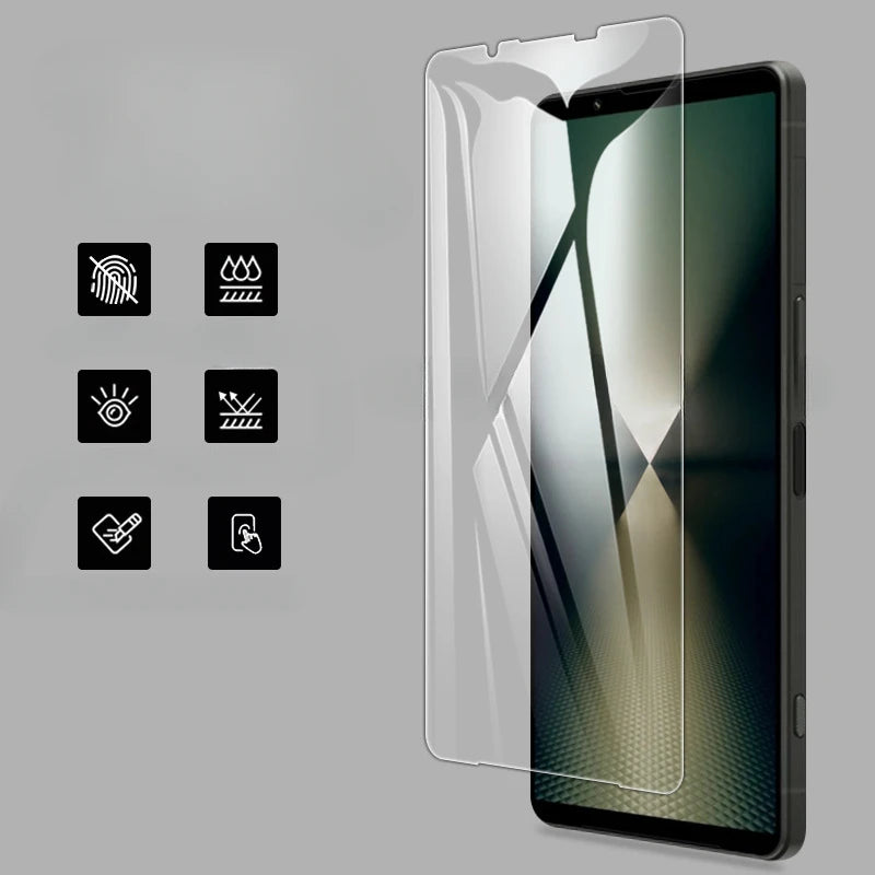 HD Tempered Glass for Sony Xperia 10 1 VI Clear Screen Protector Ultra Thin for SONY Xperia10VI Xperia1VI 2.5D Protective Film