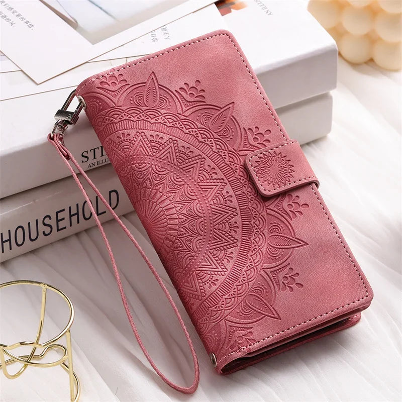 Xiomi 14T Case for Xiaomi 15 14T Pro 14 13 12 12X 12S Lite Mi 11 Lite 5G NE 10 Pro Fundas Zipper Magnetic Leather Wallet Cover