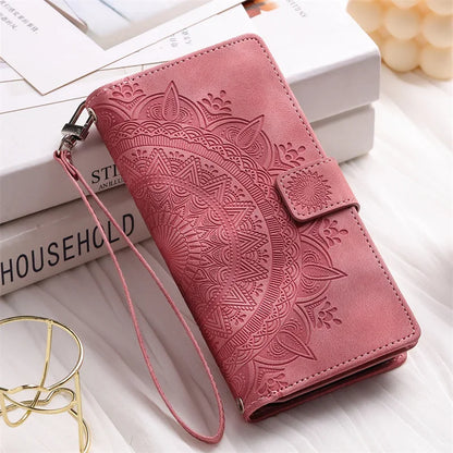 Xiomi 14T Case for Xiaomi 15 14T Pro 14 13 12 12X 12S Lite Mi 11 Lite 5G NE 10 Pro Fundas Zipper Magnetic Leather Wallet Cover