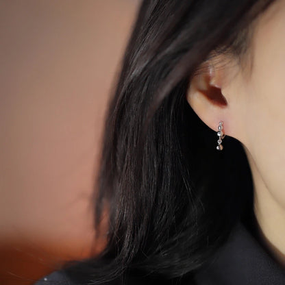 925 Sterling Silver Earrings Simple Fashionable Design New Unique Delicate Exquisite Sweet Charming Ear Ornaments for Women