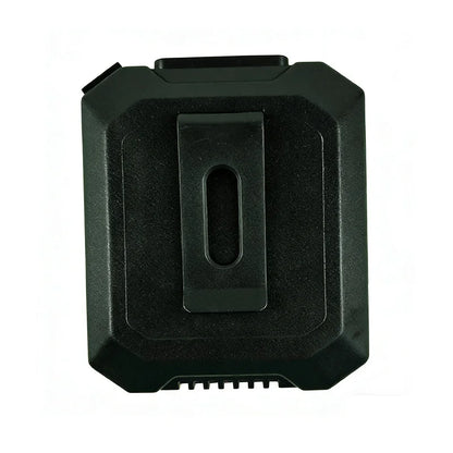 Portable air-cooling fan with strong airflow, wearable personal clip-on fan, USB charging, cool and compact mini fan