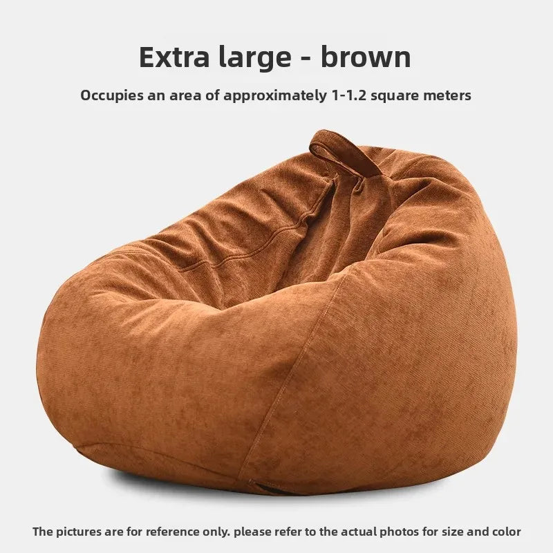 Living Room Decor Bean Bag Sofas European Lounge Home Bedroom Bean Bag Sofas Comfy Corner Puff Con Relleno Recamera Furniture