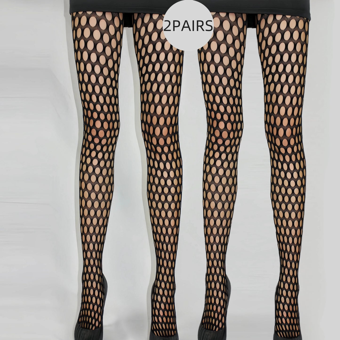 1 Piece Fishnet Mesh Pantyhose Feminine Nightclub Dance Floor Party