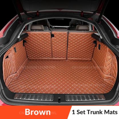 For Leapmotor C10 2027 2026 2025 2024 Car floor mats Foot Pads 3D Car Trunk Mat Cargo Liner Carpet Accessories