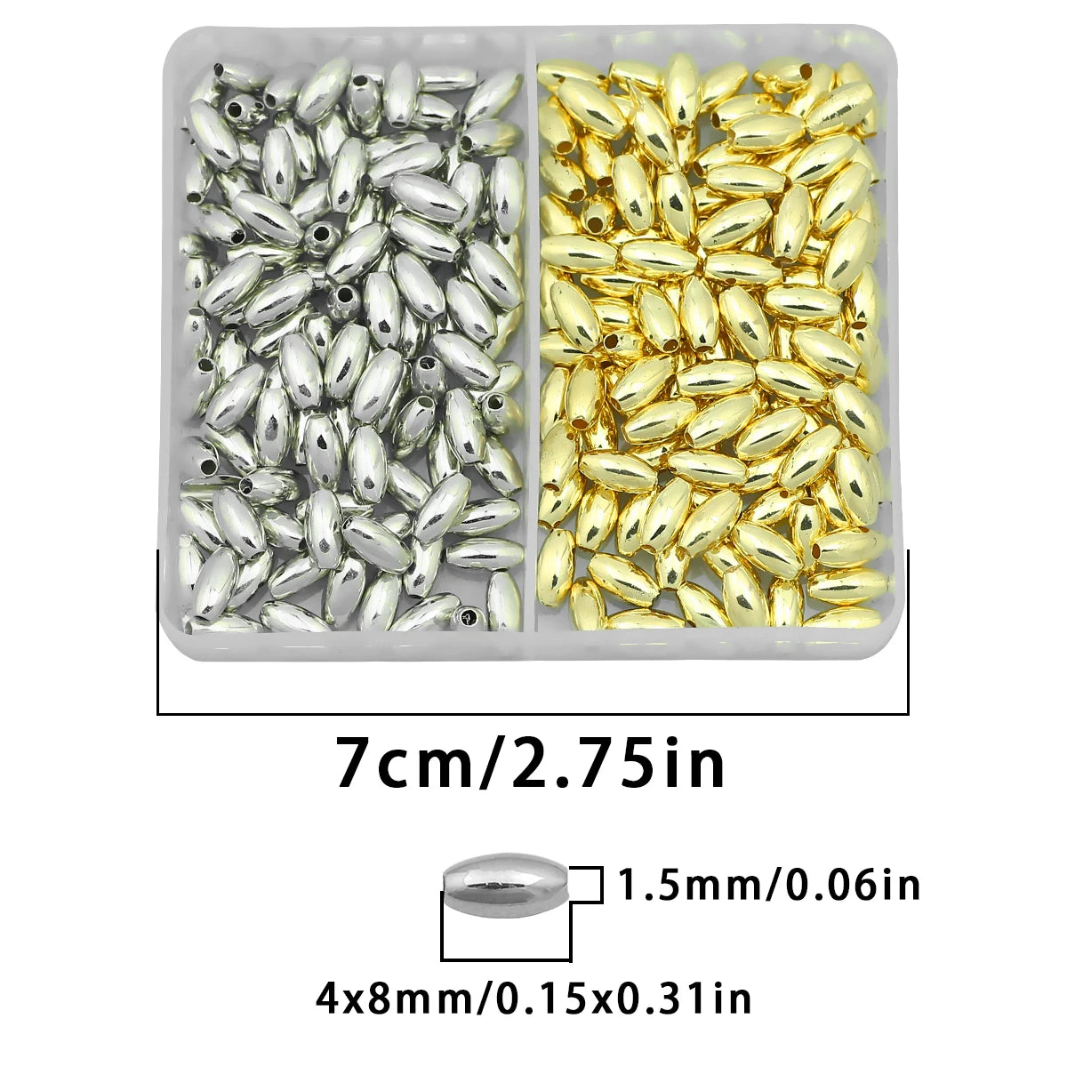 CCB Craft Kits A Variety of Styles Sizes—Handmade DIY Jewelry Making Materials Accessories for Bracelets Necklaces Other Jewelry