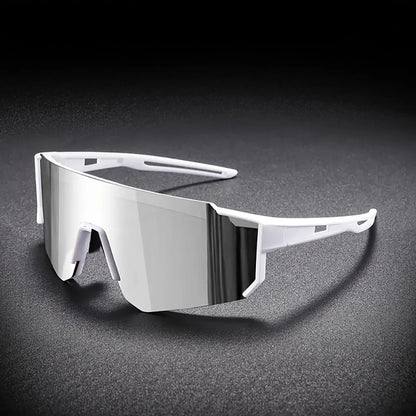 Men's Oversized Cycling Sunglasses Eyewear Bicycle Goggles Windproof Glasses Lens Road Riding Bike