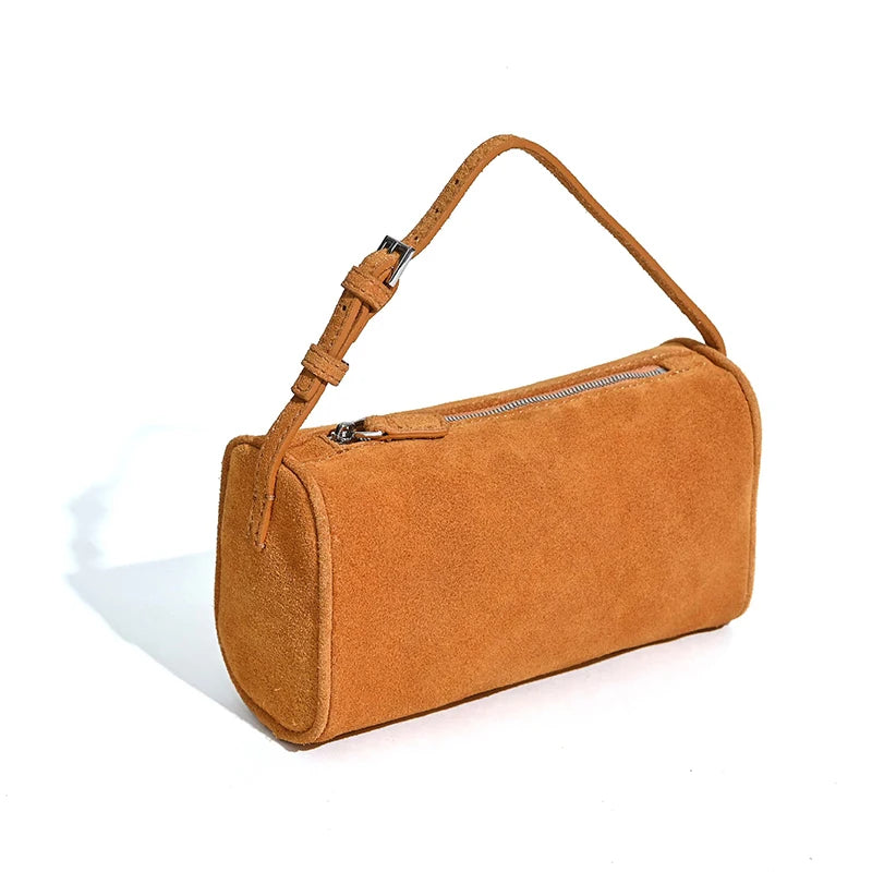 2026 Luxury Brand Design Handbags Lunch Bags Women Genuine Leather Elegant Underarm Bag Fashion Mini Small Shoulder Bags Ladies