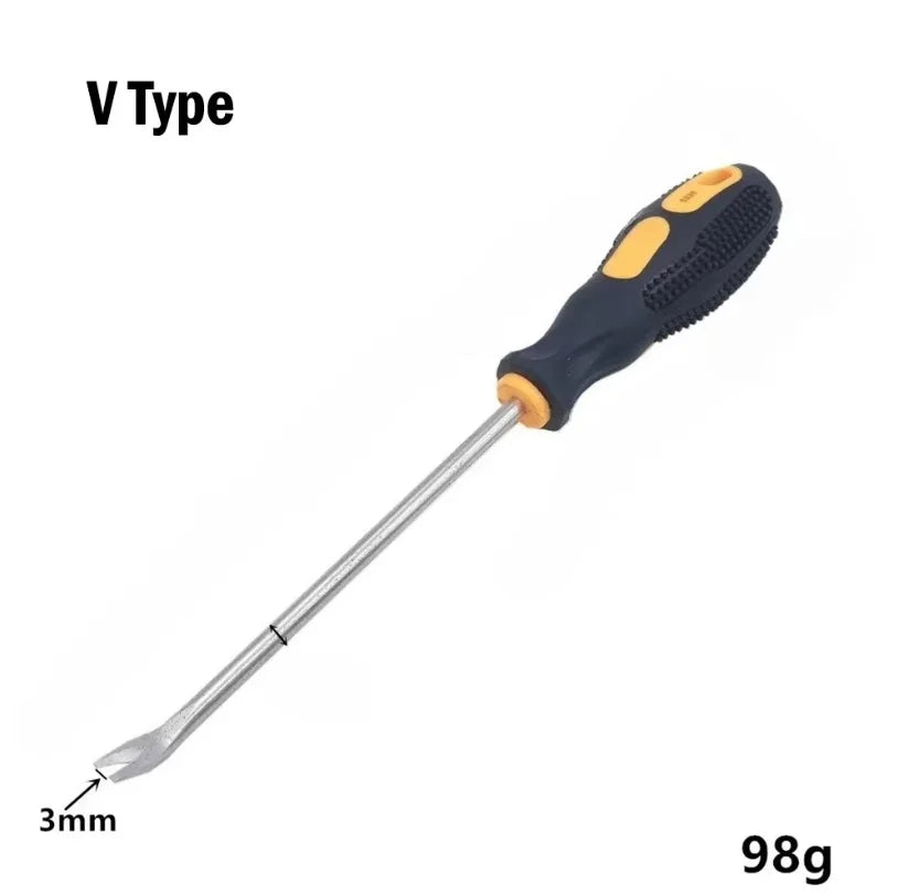4Pcs Multipurpose Handle Screwdrivers Set With Magnetic Insulated Security Repair Hand Tools Cross/Straight Type Screw Driver