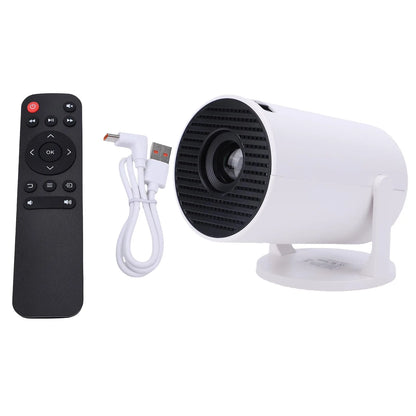 Portable Projector Home Theater Movie Video Projector Multi Ports Low Noise 240° Rotation Small WiFi Video Projector