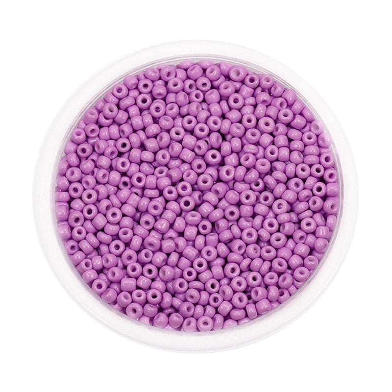 1000/500pcs 3/4mm Glass Seed Beads DIY Accessories Jewellery Making Materials Supplies Pony Bead For Craft Bracelets Jewelry