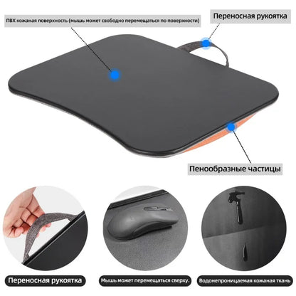 MUMUCC Study Table Bed Desk Student Dormitory Bedroom Laptop Desk Pillow Small Table Applicable To Students Etc