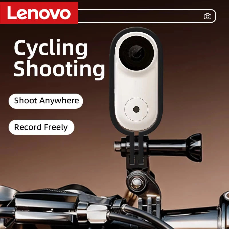Lenovo Portable Mini Action Camera 4K HD Thumb POV Camera Body Cam Wearable Helmet Recorder Magnetic Pocket Sports Camera