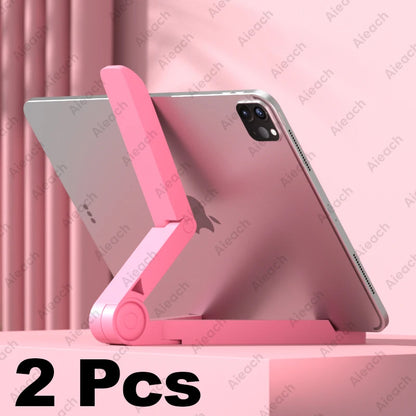 Portable Monitor Stand & Tablet Stand Holder Adjustable, Foldable, For 7 to 12 Inches Most Tablets, Kindle Fire and Smart Phones