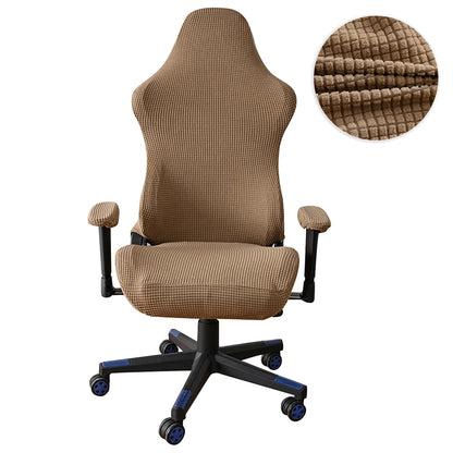 4pcs Gaming Chair Covers With Armrest Spandex Splicover Office Seat Cover For Computer Armchair Protector Cadeira Gamer