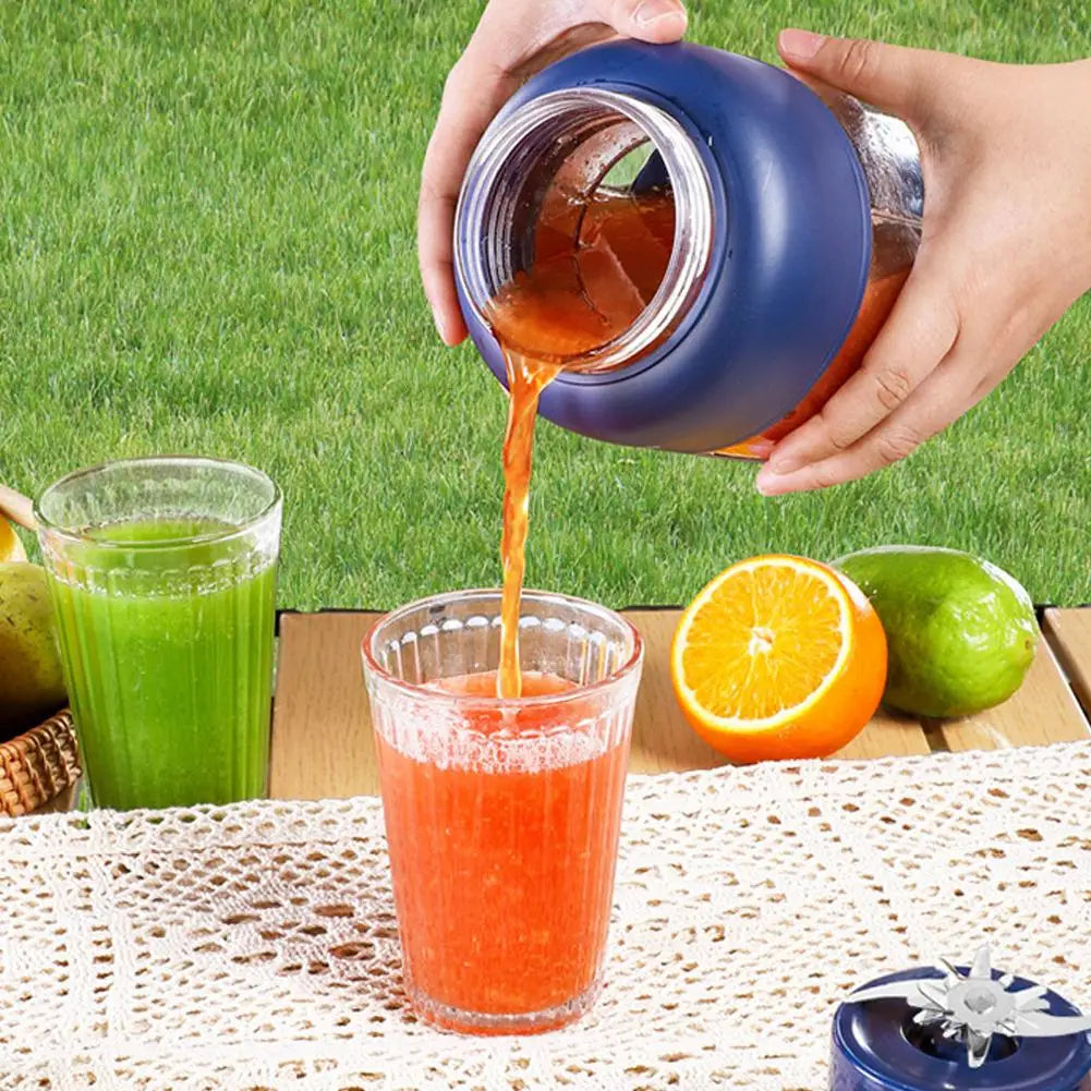 Portable Fruit Juice Blenders Summer Personal Electric Mini Bottle Home USB Charging Milkshake Cup Machine For Kitchen ﻿