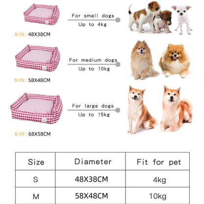 Bed For Dog Cats Puppy House Kennel For Indoor Dogs Small Medium Cat Pet Sofa Sleeping Bed Furniture Pet Supplies Accessories