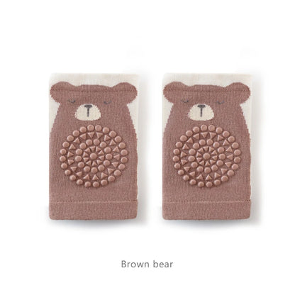 New Arrival Baby Knee Pads Summer Thin Cartoon Kids Knee Pads Protective Newborn Knee Pads Crawling Anti-Slip Knee Pads For Baby