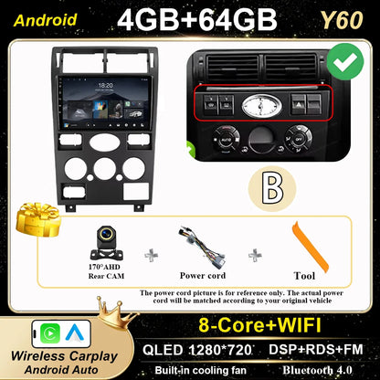 Android 16 GPS Navigation  For Ford Mondeo 2004 -2007 Auto Multimidia Video Player Carplay Head Unit Radio Stereo Car Dvd WIFI