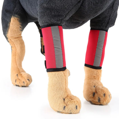 Shockproof Dog Accessories Diving Material Soft Puppy Elbow Pad Pet Knee Pads Dog Front Leg Brace Dog Leg Protective Cover