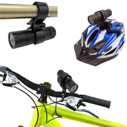 New Compact Outdoor Action Camera for Extreme Sports - Helmet Cam for Biking, Cam Driving Recorder with Wide Angle Lens