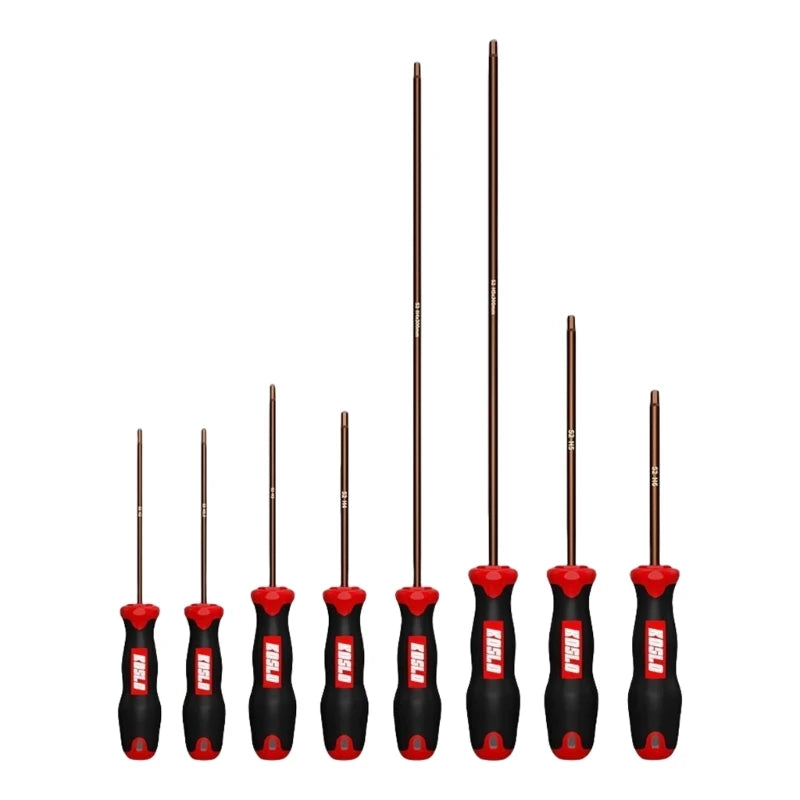 Screwdriver Set with Ergonomic Handle Screwdriver for Automobile Electronics Repair Furniture Assembly KXRE