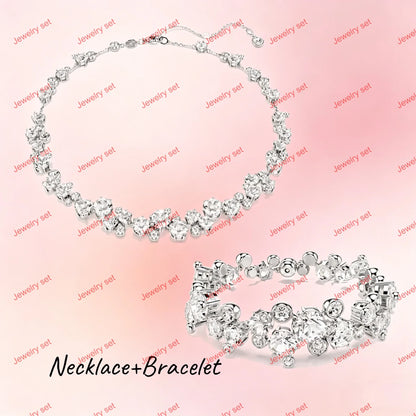2026 High Quality Shiny Luxury Brand Fine Jewelry Sets Exquisite Fine Fashion Party Gifts for Women New Christmas Ornaments
