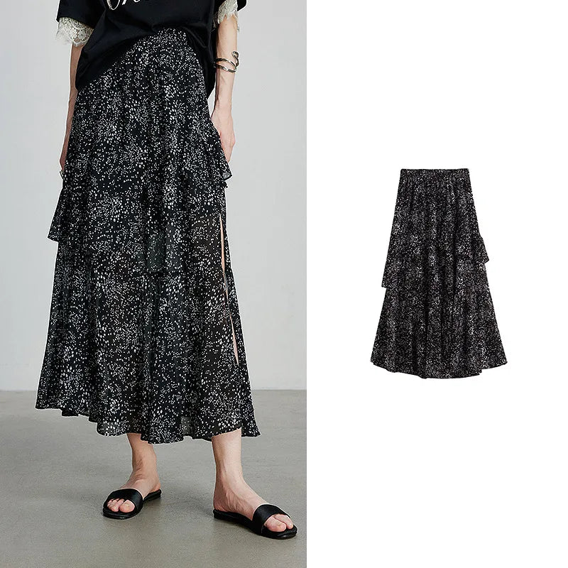 TOYOUTH Women Skirt 2025 Summer New Skirt 8520002