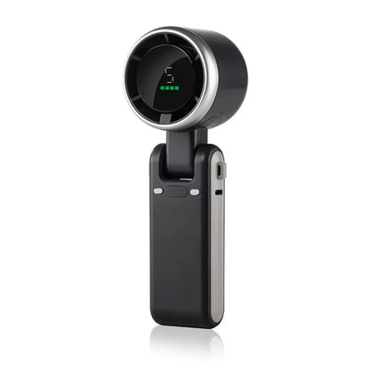 Portable 5-speed Handheld Fan 3600mAh USB Charging High Speed Fan Foldable Desk Fan Outdoor