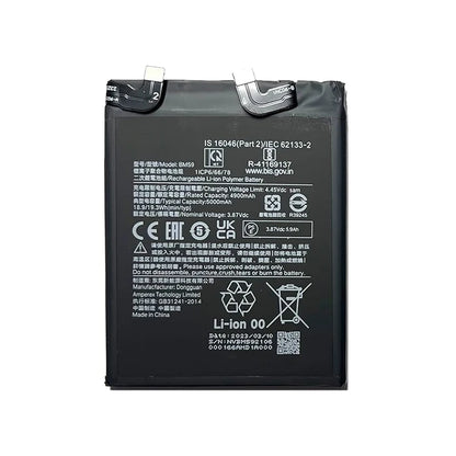 Brand New  Battery BM59 5000mAh For Xiaomi Mi 11T Phone Replacement Batteries