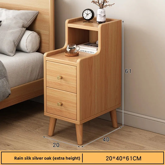 Multi-functional Household Goods Bedside Table Household Small Bedroom Storage Narrow Cabinet Bedside Cabinet