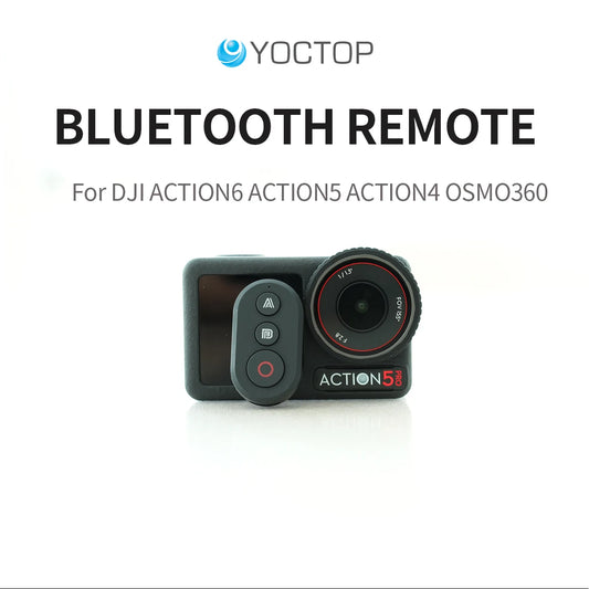Suitable for DJI  Action 6 remote control Action5 Pro/4 Osmo 360 wireless Bluetooth remote control DJI camera accessories