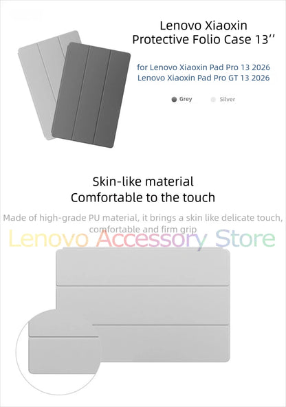 New Lenovo 13’’ Protective Folio Case 2026 for Lenovo Xiaoxin PadPro 13/ Pro GT 13-inch Tablet for Lenovo Idea Tab Pro Gen2 PU