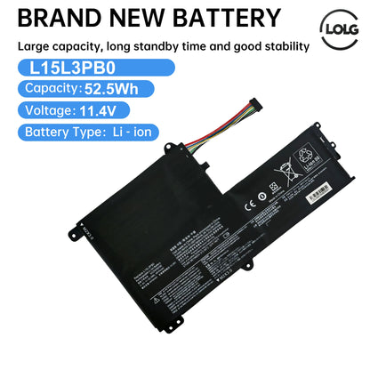 L15L3PB0  Laptop Battery For Lenovo IdeaPad 330S-15IKB 330S-14IKB 320S-15ISK L15M3PB0 L15C3PB1 L15L3PB111.4V 52.5Wh 4645mAh