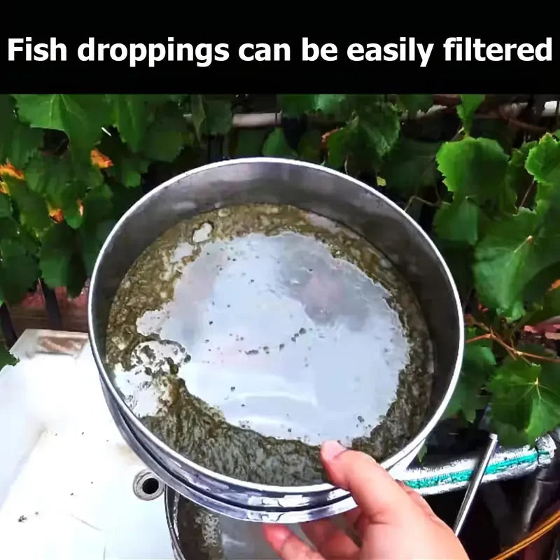 Aquarium Filter Stainless Steel Mesh Net Sieve  Fish Tank Filter Accesories  Water Quality Impurity Removal Keep The Water Clean