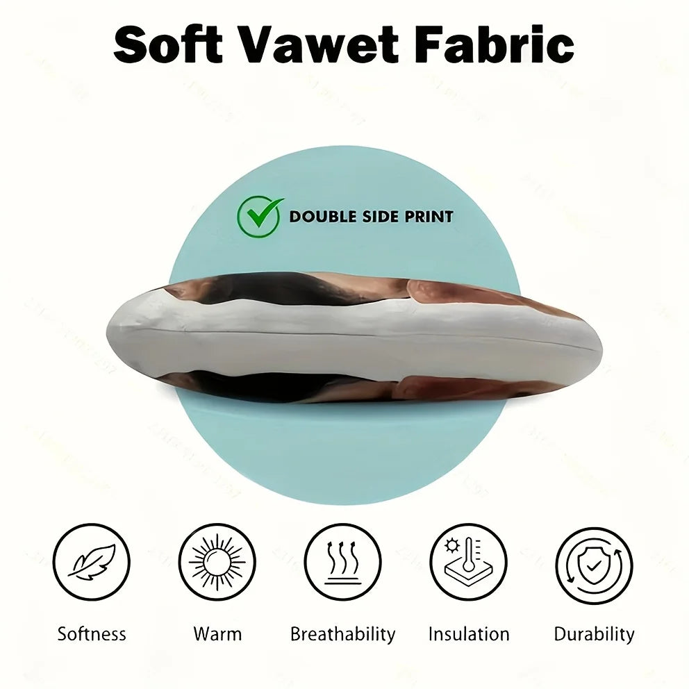 Customized humanoid pillows with unique features, fun pillows for family, friends, colleagues, girlfriends, brothers, ladies