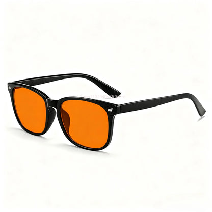 Blue Light Glasses Men Sleep Glasses For Blue Light Blocking Red Lens For Computer Gaming Reduce Eyestrain Bluelight Glasses