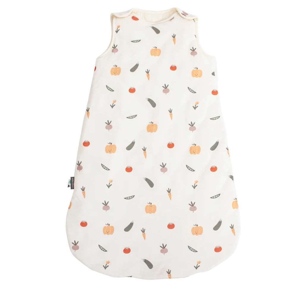 Sleeping Bag For Baby 0-24 Months Spring Autumn Sleeveless Wearable Anti-Kick Blanket Cartoon Printed Baby Sleepsacks 2.5Tog