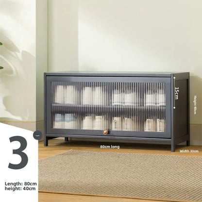 Shoe cabinet multi-layer storage rack household simple door entry balcony indoor large-capacity dust-proof shoe rack