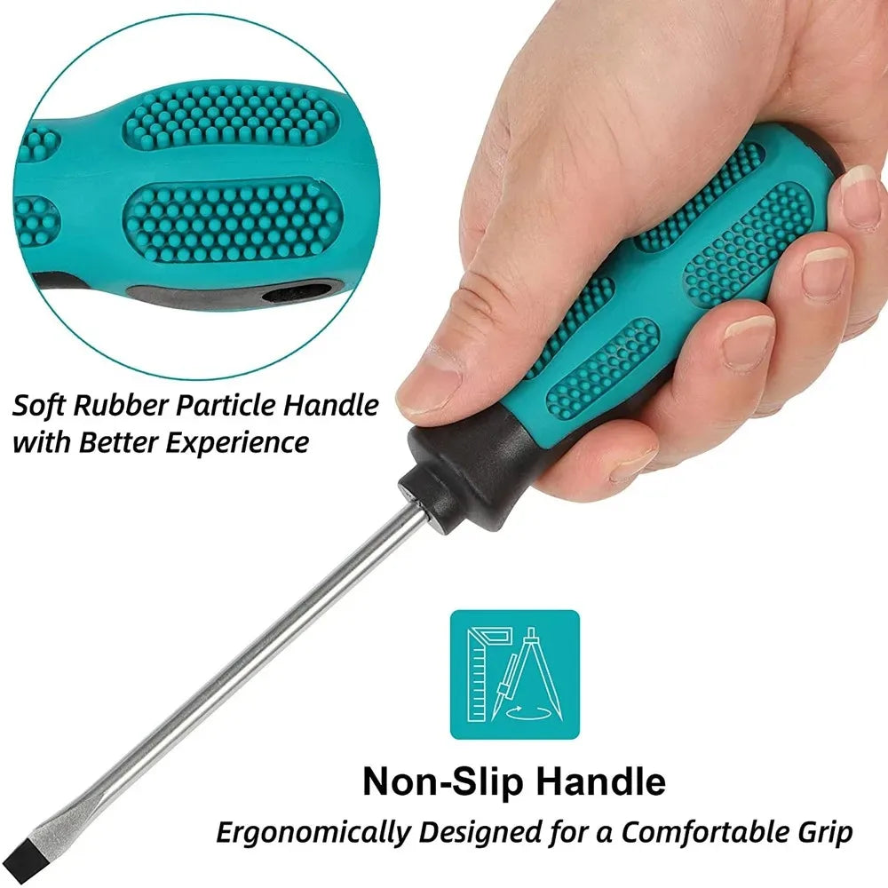 Phillips multi-functional magnetic screwdriver, available in diameters of 3mm, 4mm, 5mm, and 6mm.